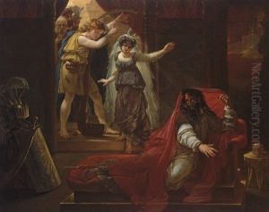 David Jouant De La Harpe Pour Le Roi Saul Ou David Charmant La Melancolie De Saul