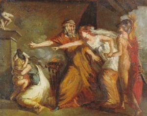 Szene Aus Der Romischen Geschichte by Baron Jean-Baptiste Gros