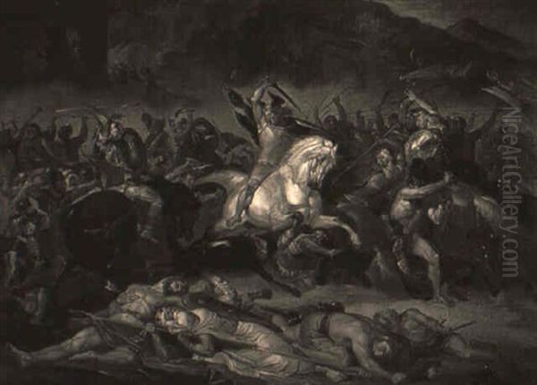 A Roman Cavalry Skirmish - view 1