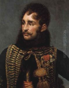 Portrait Du General Comte De Lasalle by Baron Jean-Baptiste Gros
