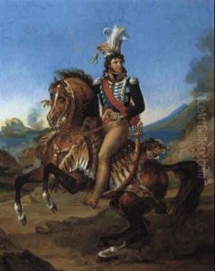 Prince Murat Zu Pferd