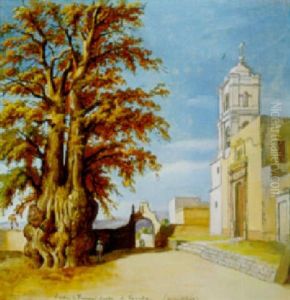 L'arbre De Fernand Cortez, A Tacuba (la Nuit Triste) by Jean Baptiste Louis (Baron Gros) Gros