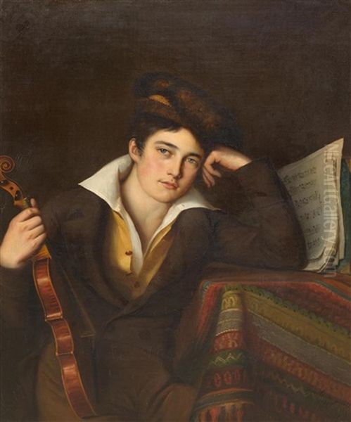 The Fiddle Player - view 1