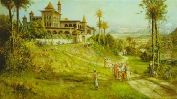 A Fabulous Palace In The Mountains Of India - view 1