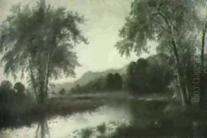 Autumn Landscape by Daniel Charles Grose