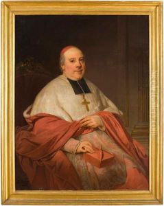 Ritratto Di Jacques-marie-adrien-c saire Mathieu by Edouard Baille
