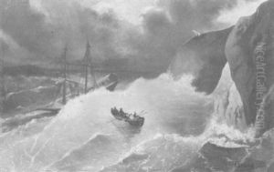 Sturm An Der Kuste by Peter Alfred Gross