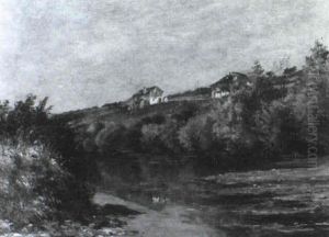 Bord De Riviere by Peter Alfred Gross