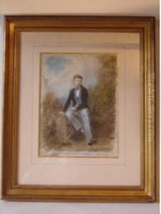 Homme Assis by Edouard Baille
