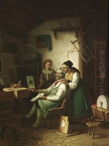 In Grosvaters Werkstatt by Richard Gross
