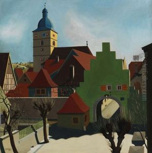 Dorfeingang In Unterfranken by Carl Grossberg