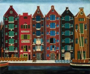 Amsterdam, Brouwersgracht by Carl Grossberg