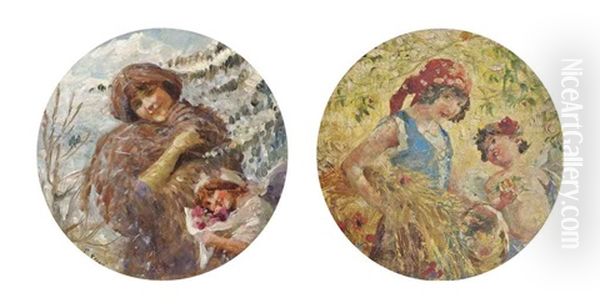 An Allegory Of Summer (+ An Allegory Of Autumn; 2 Works) - view 1