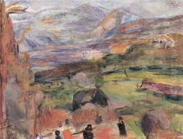 Toskanische Landschaft - view 1