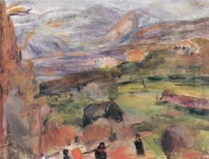 Toskanische Landschaft by Rudolf Grossmann