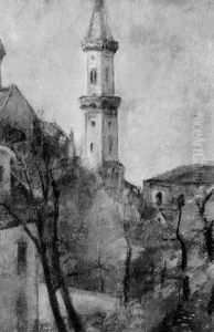 Ludwigskirche In Munchen by Rudolf Grossmann