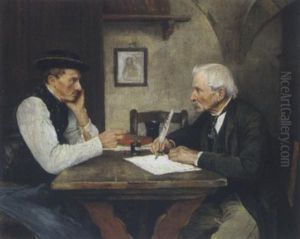 Beim Dorfschreiber