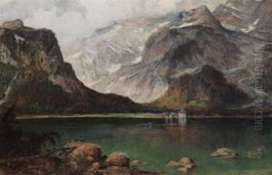A Swiss Lake by Fritz Grotemeyer