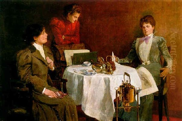Conversation Over Tea - view 1