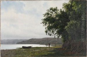A Boy Carrying Home The Day's Catch by Vilhelm Groth