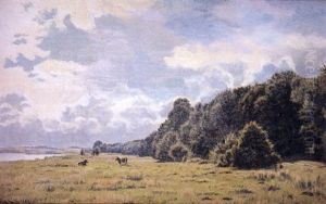 Paisaje Con Pradera