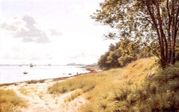 Udsigt Fra Hellebaek, Med Udsigt Til Kronborg - view 1