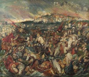 La Bataille D'austerlitz by Henry de Groux