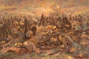 The Cloud Of Ypres by Henry de Groux