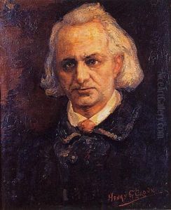 Portrait De Charles Baudelaire by Henry de Groux