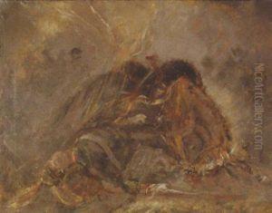 La Mort Du Hussard A La Campagne De Russie Ou L'ame Heroique Du Brave Hussard S'eleve Dans Les Cieux