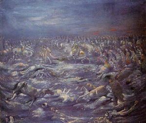 Napoleon A La Retraite De Russie by Henry de Groux