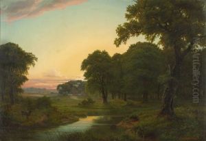 Sonnenaufgang Uber Danischer Landschaft