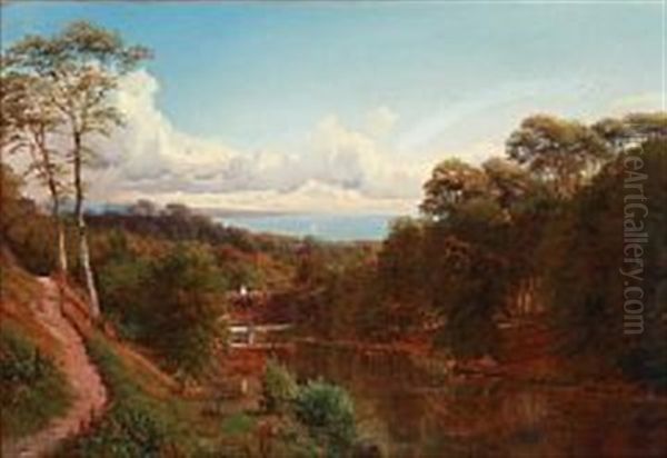 Summer Idyll With A View Towards Fiord - view 1