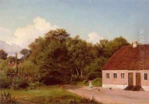 Krudthuset I Hellebaek by Nordahl (Peter Frederik N.) Grove
