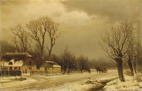 Snow Covered Landscape - view 1