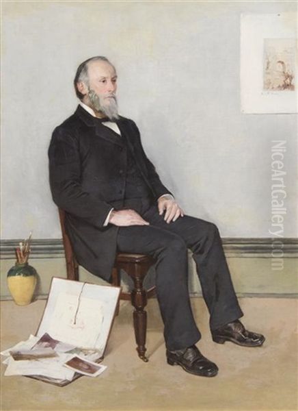 Self-portrait - view 1