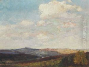 Midwestern Landscape by Oliver Dennett Grover