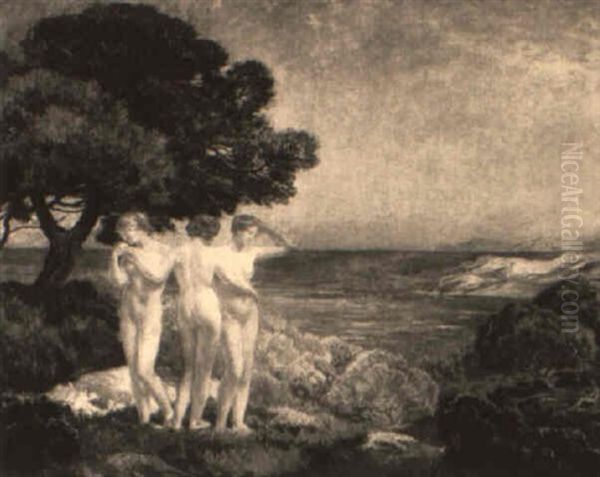 Landscape With Lake - view 1