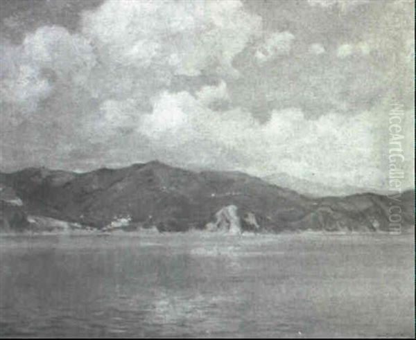 Mountain, Sea And Clouds - view 1