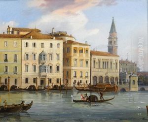 Grand Canal In Venice by Carlo Grubacs