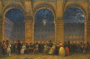 Venice, The Caffe Florian On Piazza San Marco by Carlo Grubacs