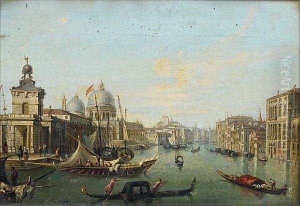 The Doge's Palace, Venice, With The Bucintoro (+ The Entrance To The Grand Canal, Venice; Pair) - view 1