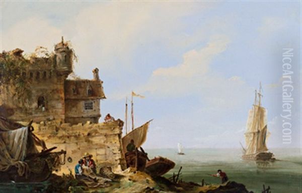 Kustenlandschaft Mit Ruinen, Marina Con Rovine - view 1