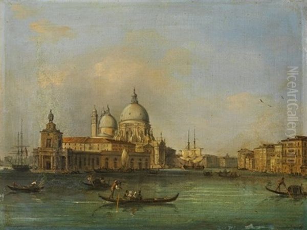 Ansicht Des Dogenpalasts (+ Ansicht Santa Maria Della Salute; 2 Works) - view 1