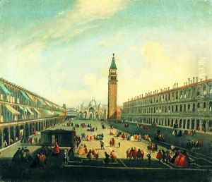 Vue De La Place Saint Marc by Carlo Grubacs