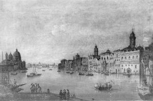 Vue De Grand Canal by Carlo Grubacs