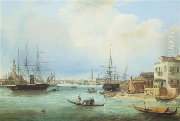 A View Of Venice From The Lagoon - view 1