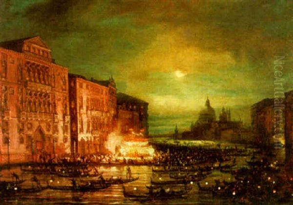 Nocturnal Festival In Venice - view 1