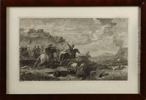 Stridsscen by William Baillie