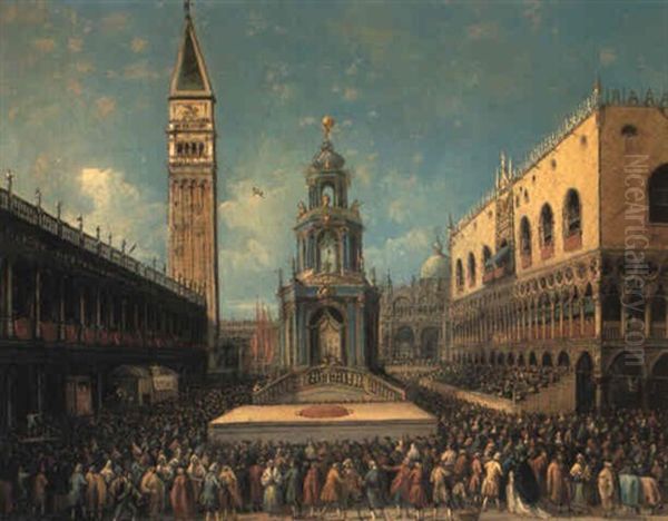 Festa Di Carnevale Nella Piazzetta San Marco - view 1